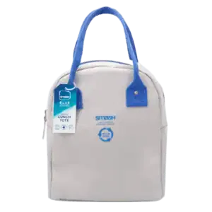 smash blue rpet lunch bag
