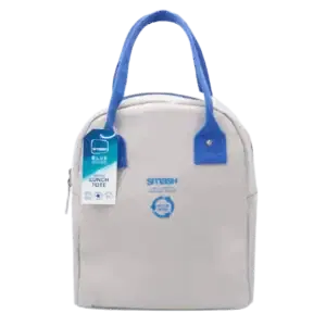smash blue rpet lunch bag