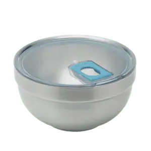 sainless steel double wall bowl 600ml
