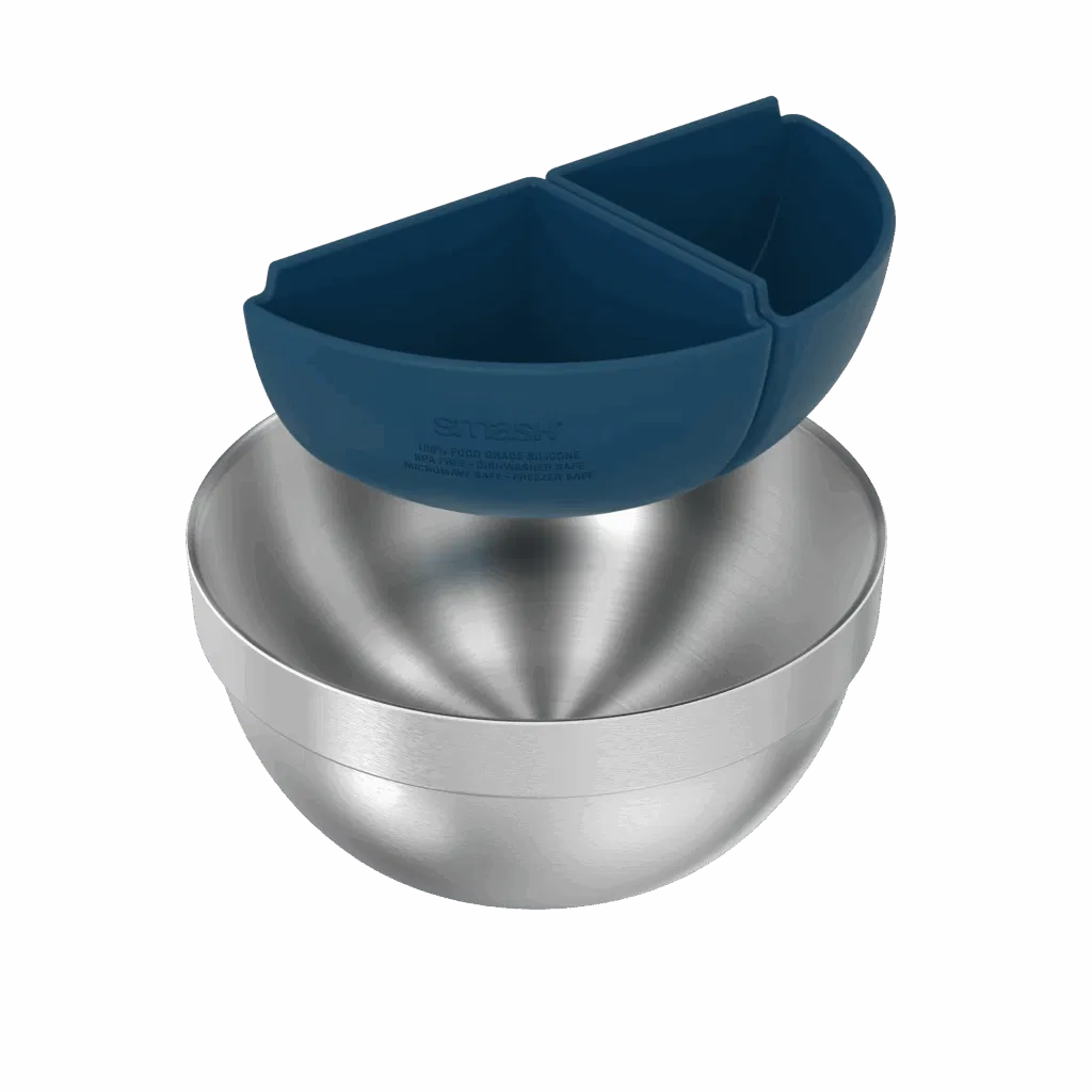 sainless steel double wall bowl 600ml