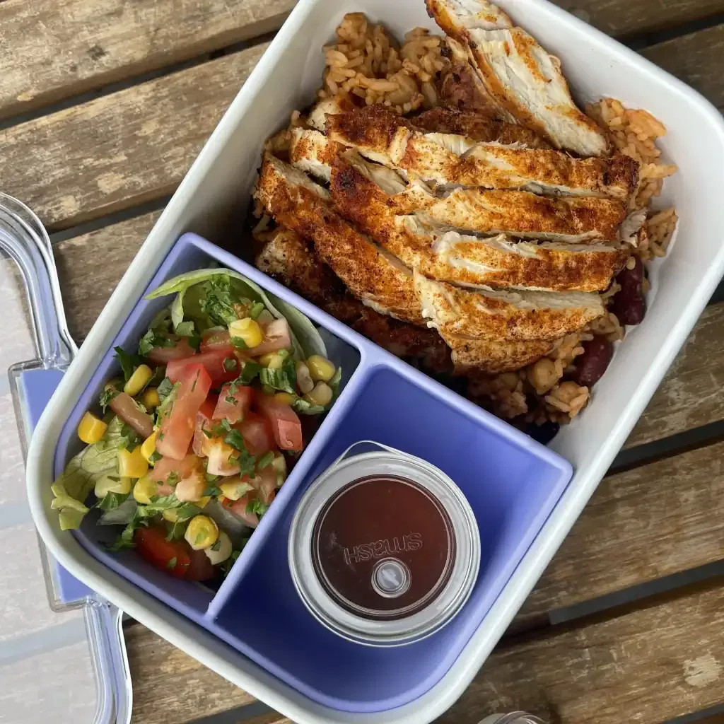 snack & dip container